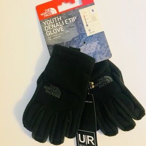 The Northface Youth Denali Gloves/Small/Unisex
